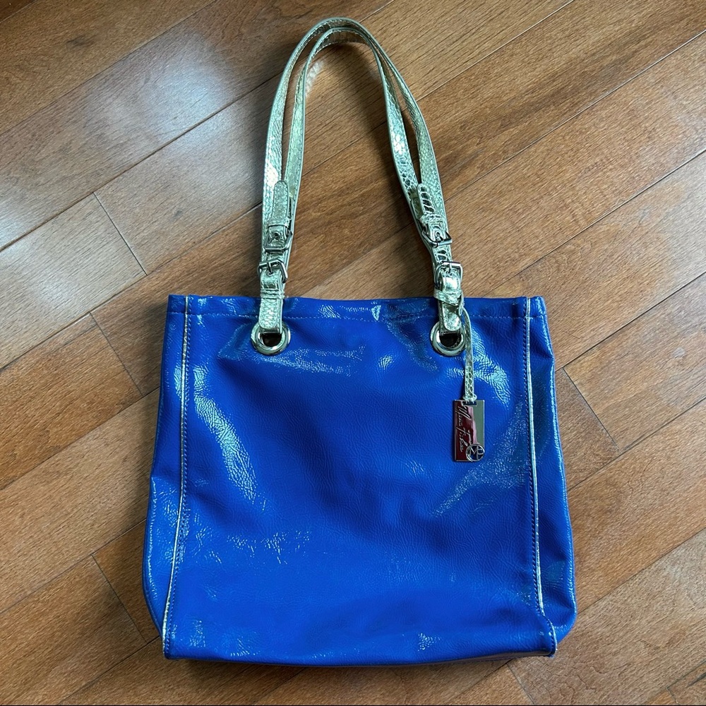 Marc Fisher Patent Leather Tote Bag